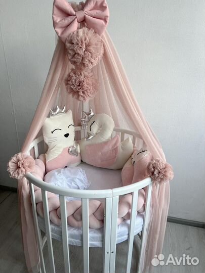 Бортики в кроватку