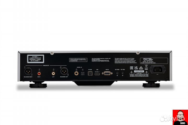 Цап/CD транспорт Rotel DT-6000 Silver