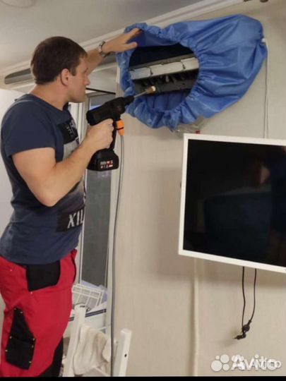 Чистка сплит систем Ремонт кондиционеров заправка