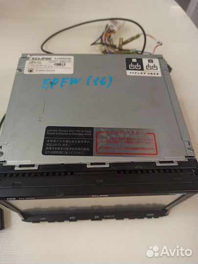 Автомагнитола японская eclipse