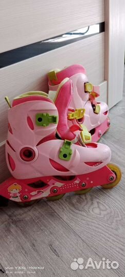 Роликовые коньки детские 32 размер