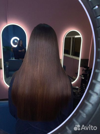 Кератиновое выпрямление