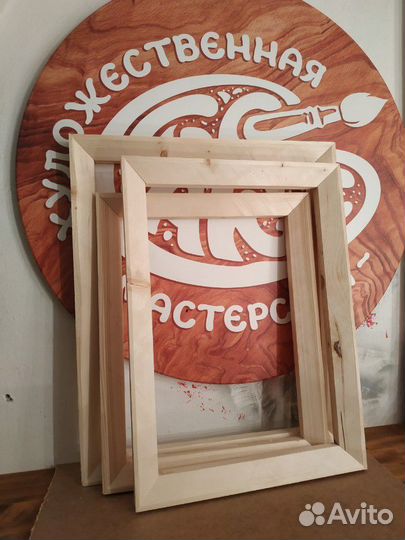 Подрамники, натяжка холста