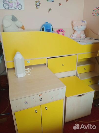 Детская кровать чердак