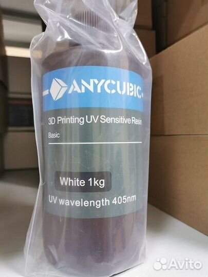 Фотополимерная смола Anycubic Basic белая 1л