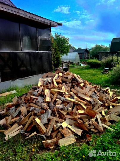 Дрова Осина подготовленные с доставкой любого объе