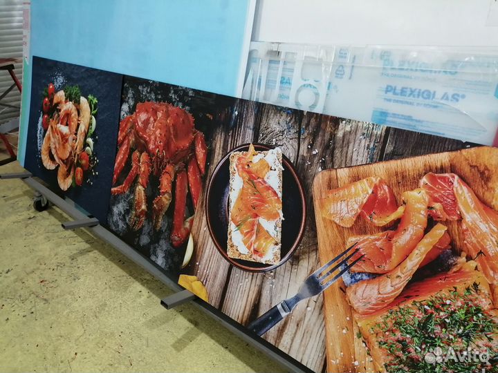 Широкоформатная печать/ Баннера / Самоклейка