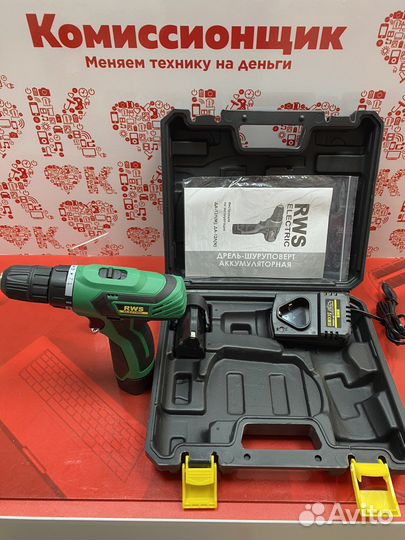 Дрель шуруповерт RWS Да-12-л(N) om01