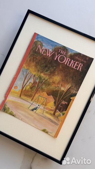 Ориг обложка The New Yorker от 9 сентября 1985