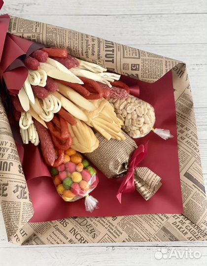 Съедобные букеты мужские