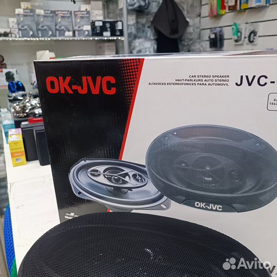 Автомобильные колонки овалы OK-JVS-6955