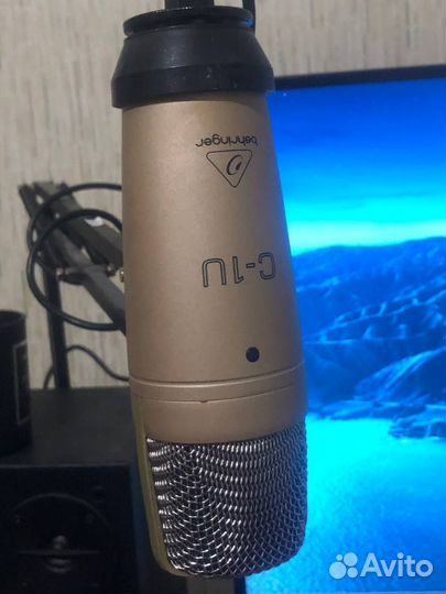 Микрофон Behringer C-1U Silver