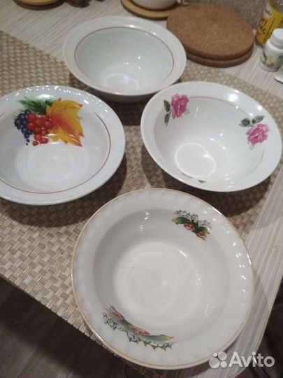 Тарелки глубокие СССР /посуда