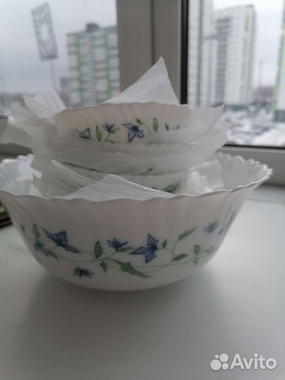 Фарфоровые посуды новый,не исползывано