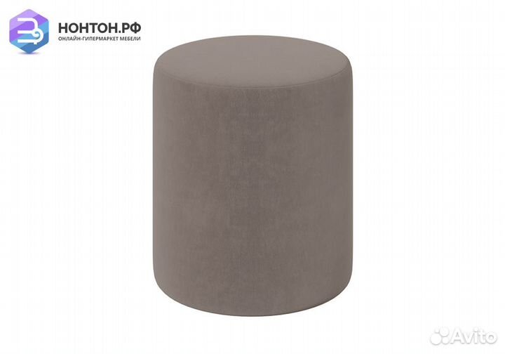 Пуф тип 9 мокко темный