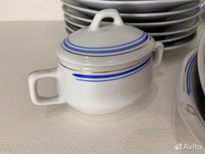 Набор столовой посуды. Сервиз. Корея 1960-х