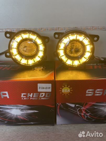 Led противотуманные фары на Ford Focus 120W