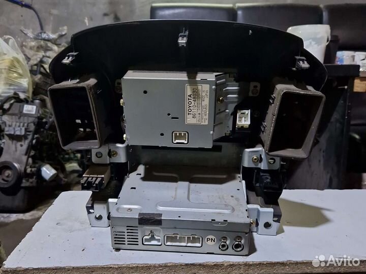 Магнитола в сборе лексус rx 1 1998-2003