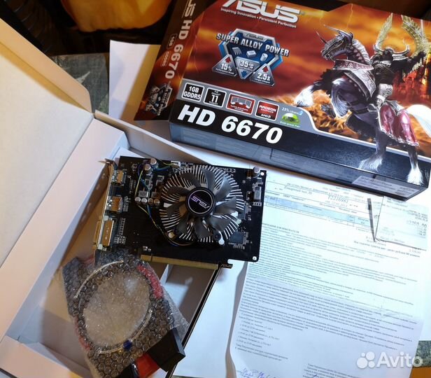 Asus HD 6670 1GB gddr5 (EAH6670/DIS/1GD5)