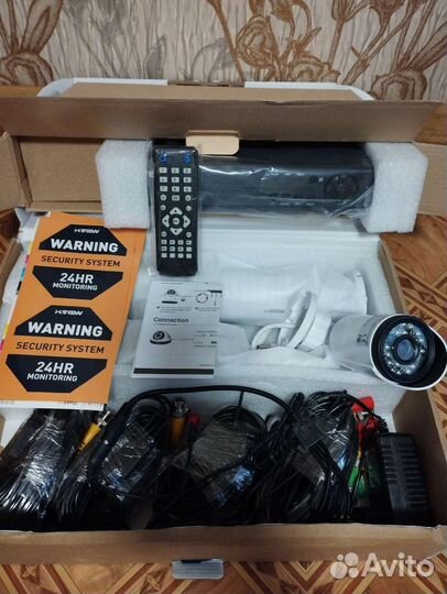 Комплект видеонаблюдения 4 камеры