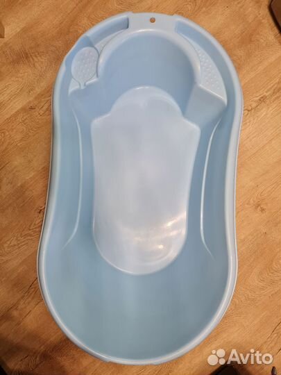 Ванночка для купания с горкой