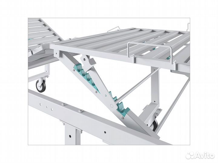 Кровать медицинская механическая км-03