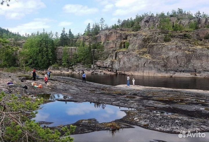 Карелия. По Шхерам на катерах + водопады. Из СПб