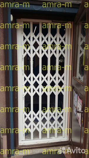 Раздвижные решетки взломостойкие