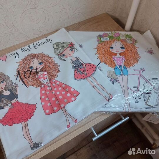 Декоративные наволочки на подушки 40*40 см Новые