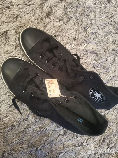 Кеды converse ALL star черные высокие Мужские