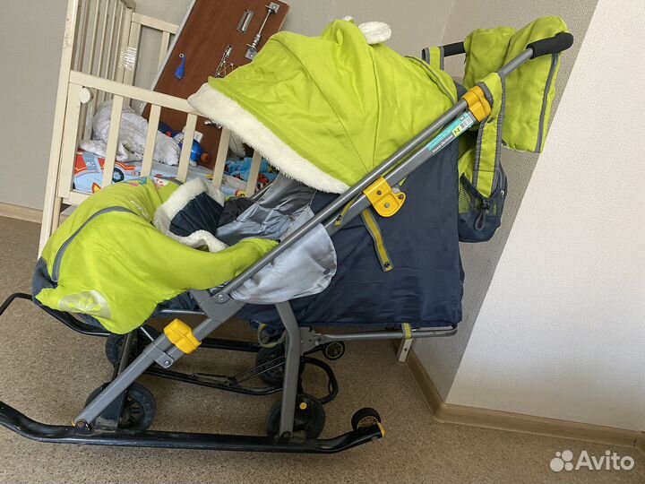 Коляска санки