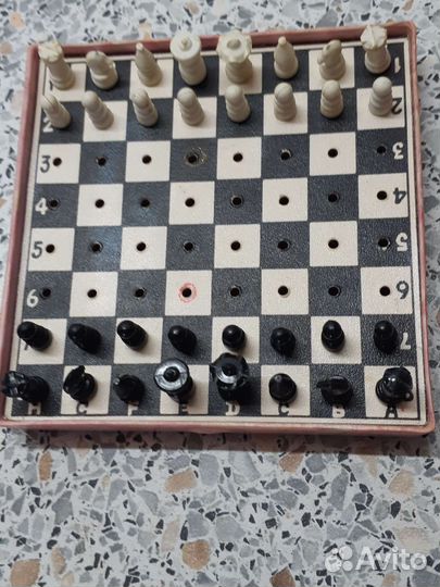 Шахматы карманные СССР, дорожные