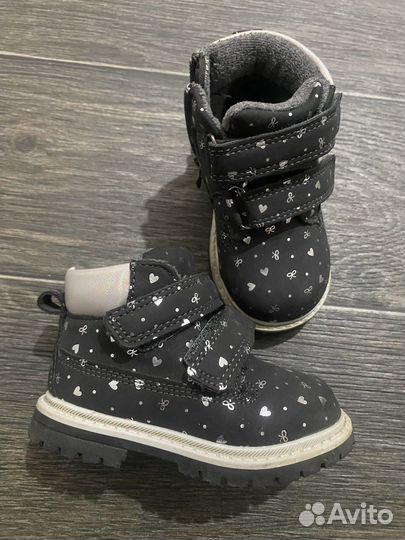 Ботинки для девочки весна