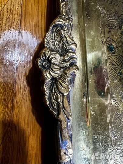 Поднос антикварный