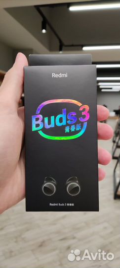 Наушники Xiaomi бп Redmi Buds 3 (Черные)