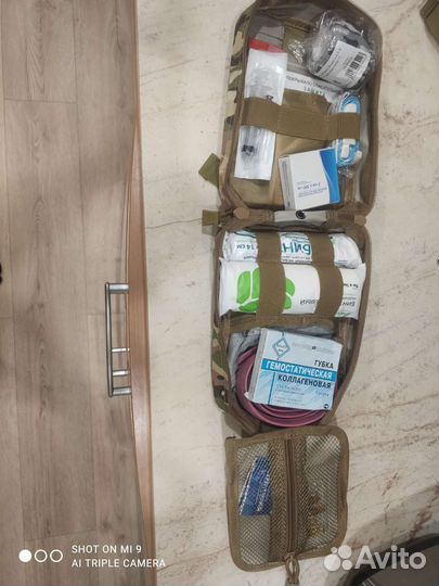 Аптечка тактическая укомплектованная