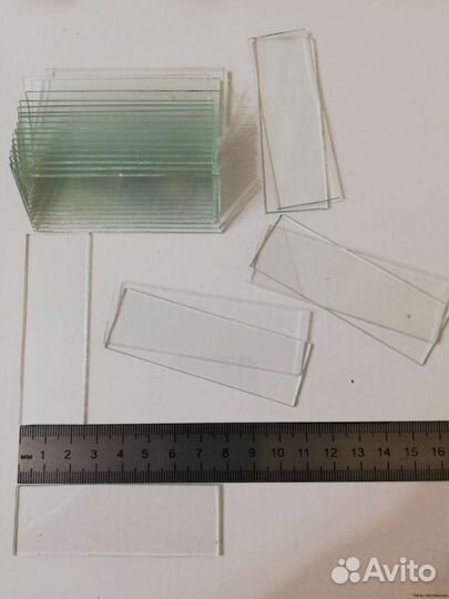 Стекла предметные для микроскопа 20 шт