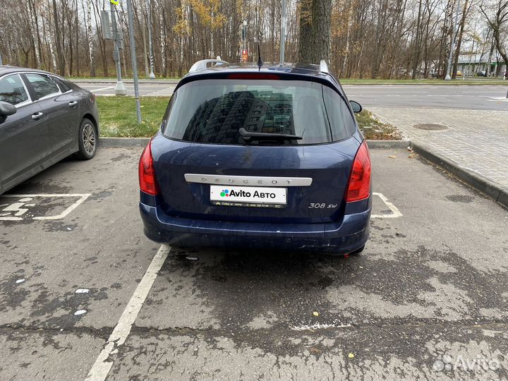 Peugeot 308 1.6 AT, 2008, 180 000 км