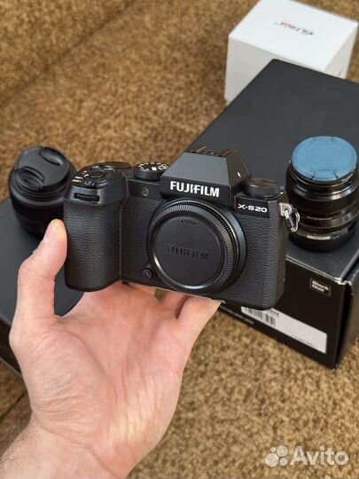 Fujifilm x s20 новая + объективы 23mm f2, 35mm f2
