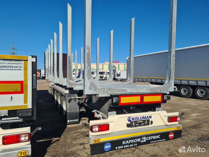 Полуприцеп лесовоз (сортиментовоз) Koluman Сортиментовоз (Лесовоз), 2023