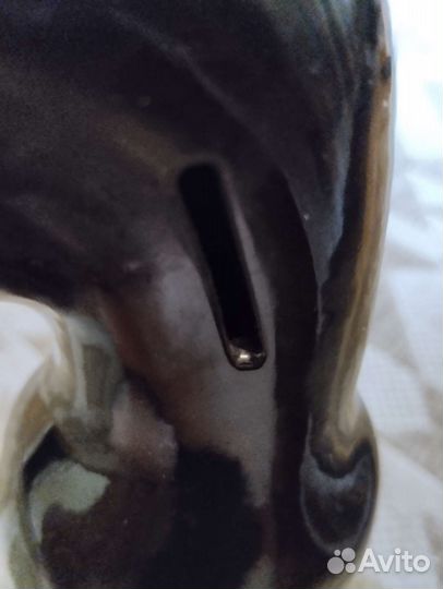 Керамическая статуэтка-копилка кошка