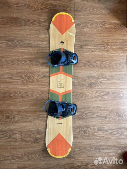 Сноуборд Arbor Foundation 155 и крепления Burton