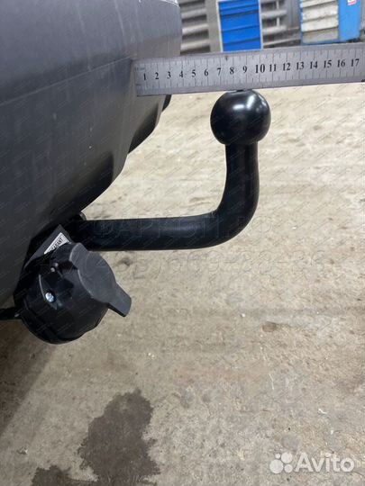 Фаркоп Kia Sportage рестайл 2018- крюк на двух бо