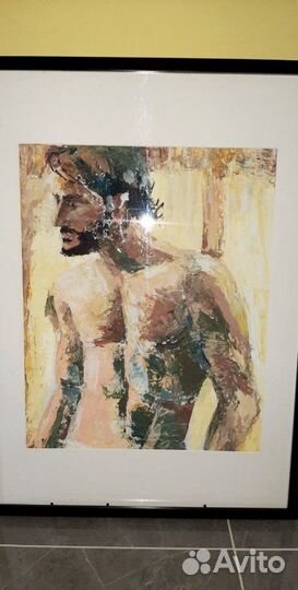 Интерьерная картина мужчина