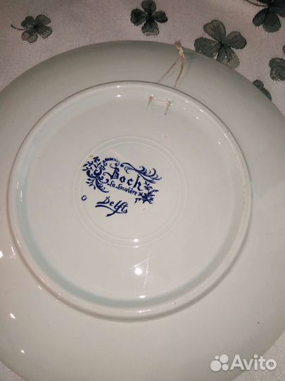 Домик Bols, тарелка Delft