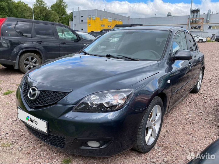 Mazda 3 1.6 МТ, 2007, 250 000 км