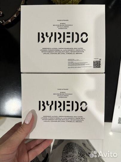 Оригинальные коробки Byredo bal d‘afrique 50 ml