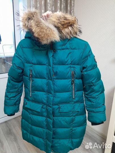 Пуховик на девочку 146