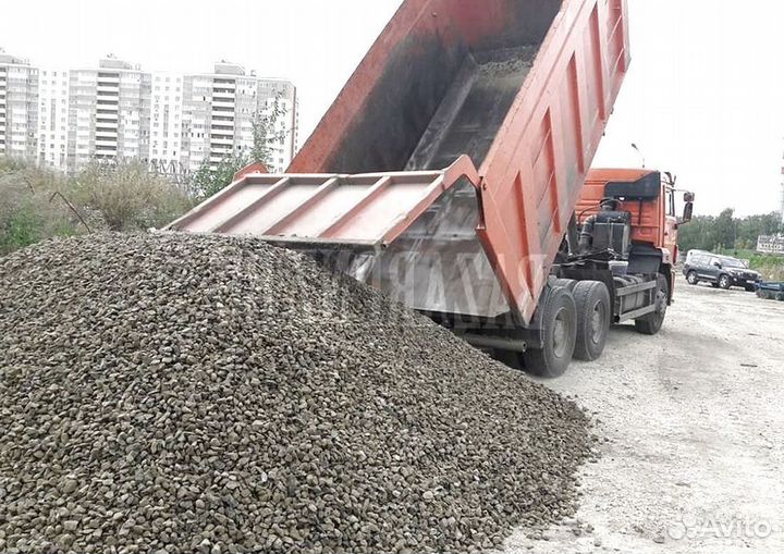 Отсев розовый