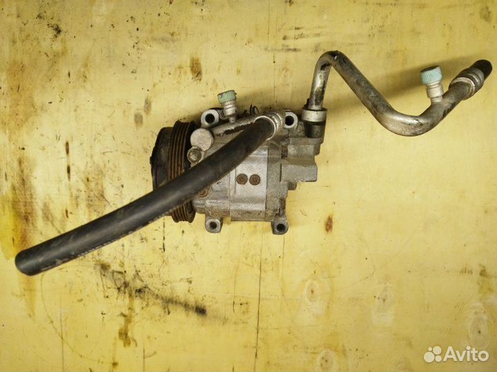 Компрессор кондиционера Subaru Forester SF# EJ25